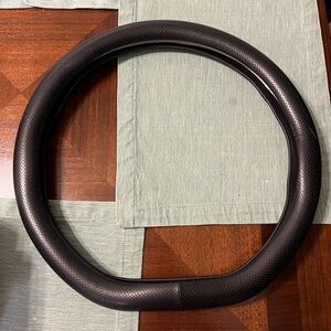 Nissan Black Steering Wheel Cover